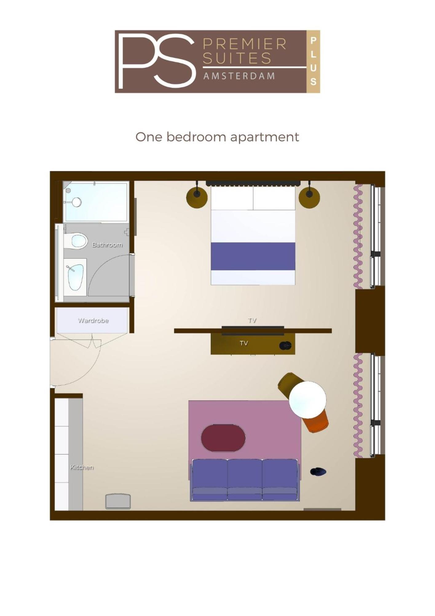 Premier Suites Amsterdam Bilik gambar